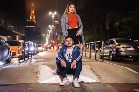 As melhores ideias e inspirações criativas de fotos para ensaio de casamento pré wedding na Av. Paulista -  SP'