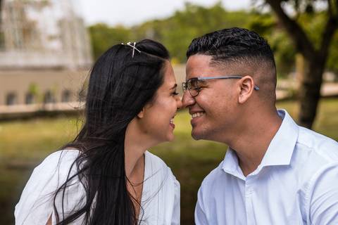As melhores ideias e inspirações criativas de fotos para ensaio pré wedding no parque Villa Lobos - SP '