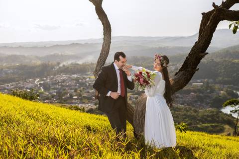 As melhores ideias e inspirações criativas de fotos para ensaio pré wedding no Morro do Capuava - SP'
