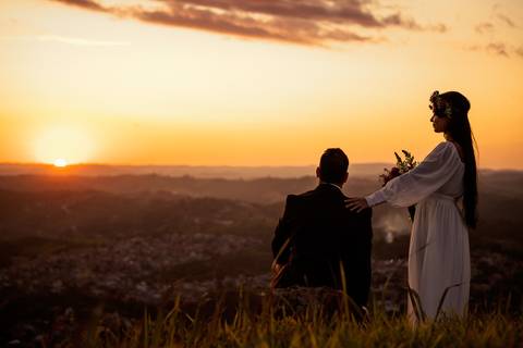 As melhores ideias e inspirações criativas de fotos para ensaio pré wedding no Morro do Capuava - SP'