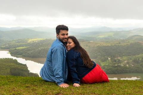 As melhores ideias e inspirações criativas de fotos para ensaio pré wedding no Morro do Capuava - SP'