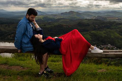 As melhores ideias e inspirações criativas de fotos para ensaio pré wedding no Morro do Capuava - SP'