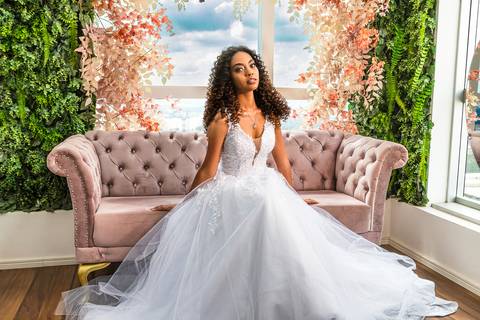 As melhores ideias e inspirações criativas de fotos do making of da noiva no salão Samara Alves Beauty - Alphaville '