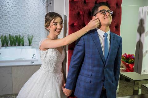 As melhores ideias e inspirações criativas do momento dos noivos no Buffet Venturi - SP'