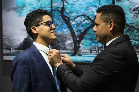 As melhores ideias e inspirações criativas do making of do noivo no Buffet Venturi - SP'