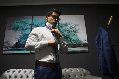 As melhores ideias e inspirações criativas do making of do noivo no Buffet Venturi - SP'