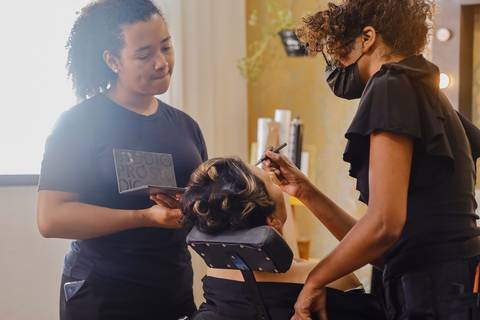 As melhores ideias e inspirações criativas do making of da noiva '