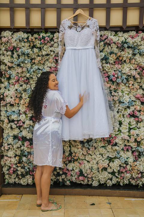 As melhores ideias e inspirações criativas do making of da noiva no Buffet Reis Recepções'