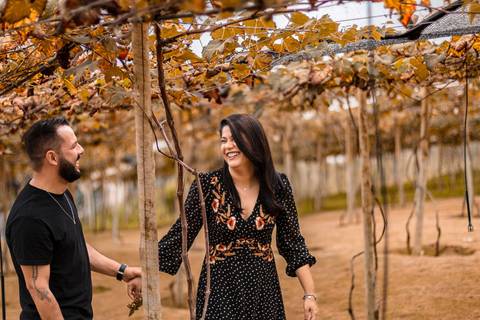 As melhores ideias e inspirações criativas de fotos para ensaio pré wedding na Vinícola Don Pato - Antiquário - Maria Fumaça - São Roque '