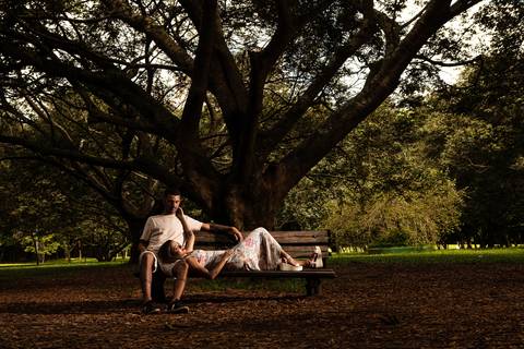 As melhores ideias e inspirações criativas de fotos para ensaio pré wedding no parque Vila Lobos - SP'