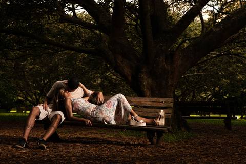As melhores ideias e inspirações criativas de fotos para ensaio pré wedding no parque Vila Lobos - SP'
