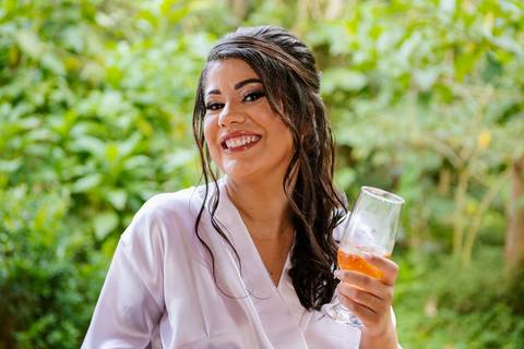 As melhores ideias e inspirações criativas do making of da noiva no espaço Mansão Fato - SP'