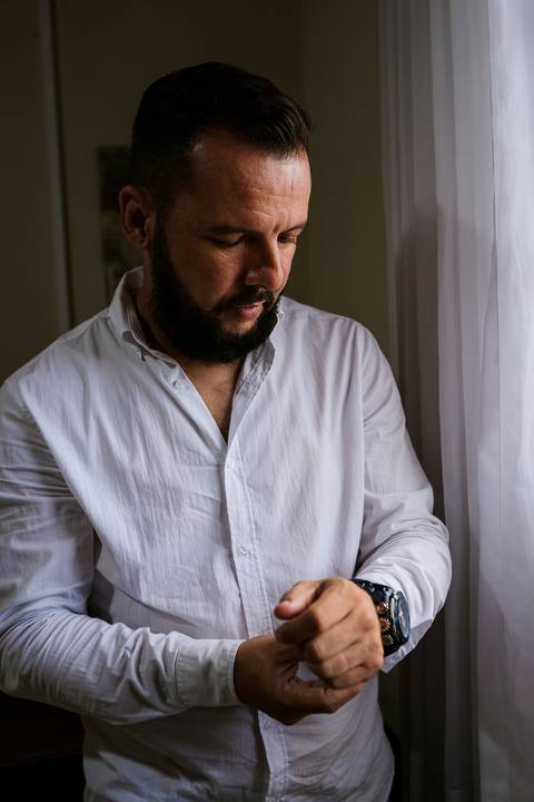 As melhores ideias e inspirações criativas do making of do noivo no espaço Mansão Fato - SP'