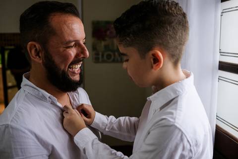 As melhores ideias e inspirações criativas do making of do noivo no espaço Mansão Fato - SP'