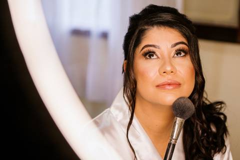 As melhores ideias e inspirações criativas do making of da noiva no espaço Mansão Fato - SP'