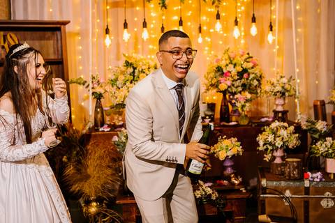 As melhores ideias e inspirações criativas de casamento no espaço Chácara Ana's Buffet'