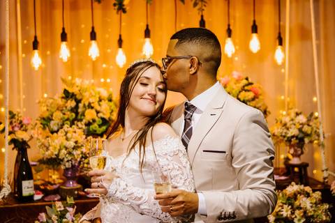 As melhores ideias e inspirações criativas de casamento no espaço Chácara Ana's Buffet'