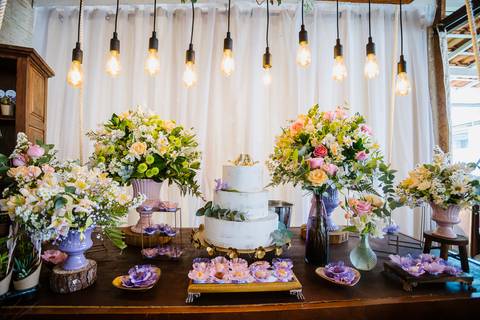 As melhores ideias e inspirações criativas de casamento no espaço Chácara Ana's Buffet'