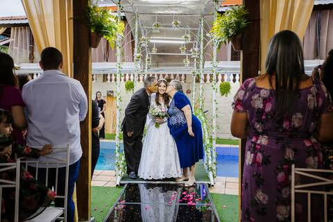 As melhores ideias e inspirações criativas de casamento no espaço Chácara Ana's Buffet'