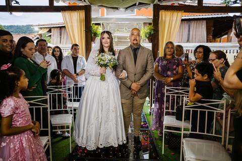 As melhores ideias e inspirações criativas de casamento no espaço Chácara Ana's Buffet'