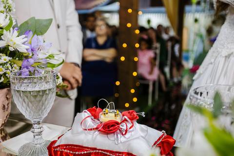 As melhores ideias e inspirações criativas de casamento no espaço Chácara Ana's Buffet'