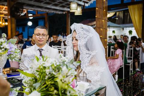 As melhores ideias e inspirações criativas de casamento no espaço Chácara Ana's Buffet'