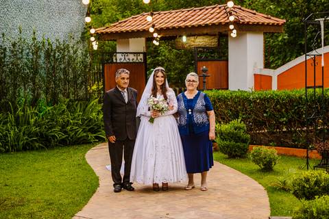 As melhores ideias e inspirações criativas de casamento no espaço Chácara Ana's Buffet'
