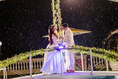 As melhores ideias e inspirações criativas de casamento no espaço Chácara Ana's Buffet'