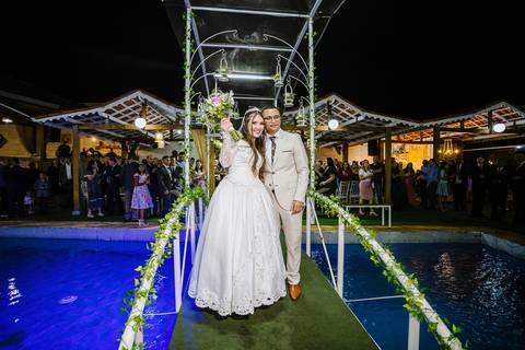 As melhores ideias e inspirações criativas de casamento no espaço Chácara Ana's Buffet'