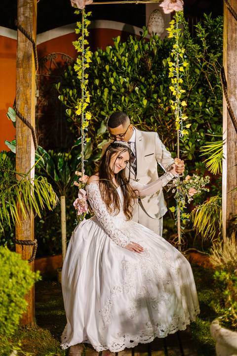 As melhores ideias e inspirações criativas de casamento no espaço Chácara Ana's Buffet'