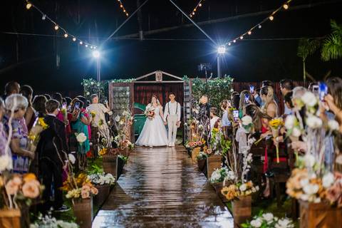 As melhores ideias e inspirações criativas de casamento no espaço Chácara Cerejeira - Guarulhos'