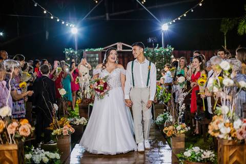 As melhores ideias e inspirações criativas de casamento no espaço Chácara Cerejeira - Guarulhos'