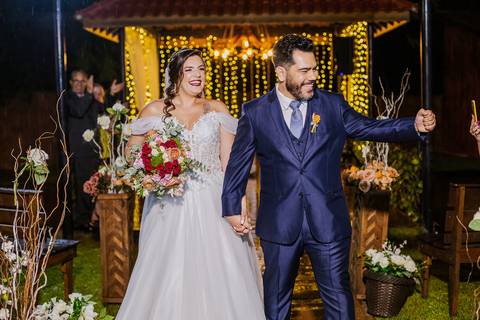 As melhores ideias e inspirações criativas de casamento no espaço Chácara Cerejeira - Guarulhos'