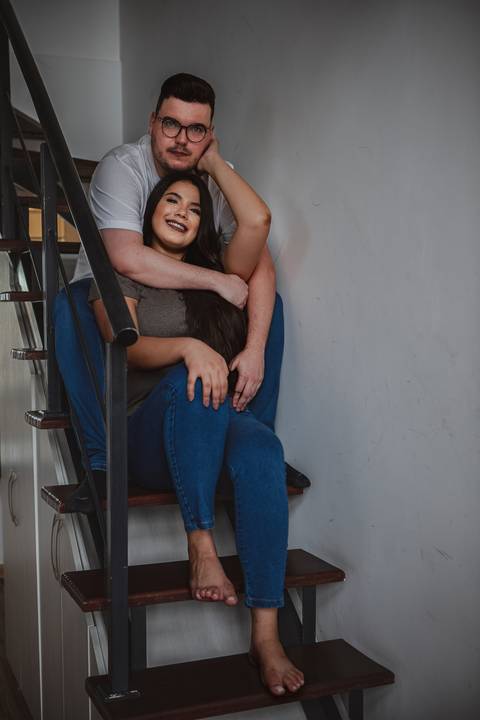 As melhores ideias e inspirações criativas de fotos para ensaio pré wedding no apartamento em São Paulo'