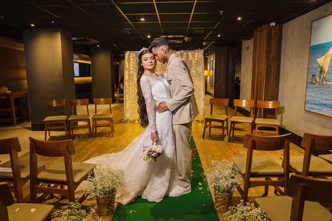 As melhores ideias e inspirações criativas de casamento no Restaurante Coco Bambu - SP'