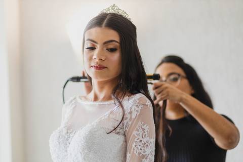 As melhores ideias e inspirações criativas de casamento do making of da noiva no Hotel Bristol - SP '