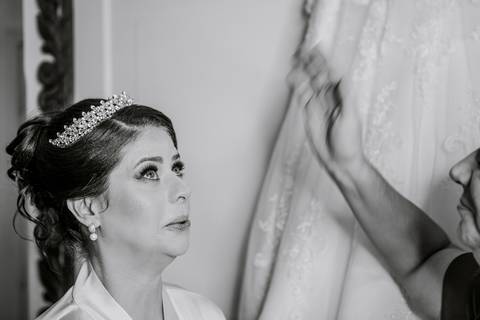 As melhores ideias e inspirações criativas do making of da noiva no espaço Pavaneli Eventos Butantã - SP'