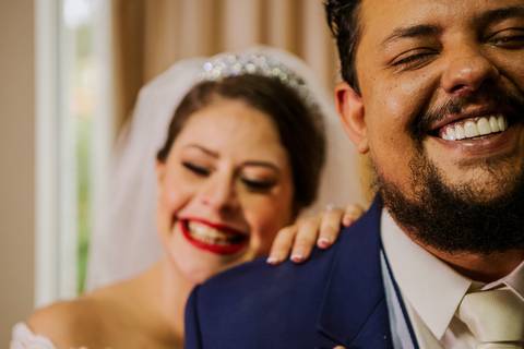 As melhores ideias e inspirações criativas do first look no espaço Pavaneli Eventos Butantã - SP'