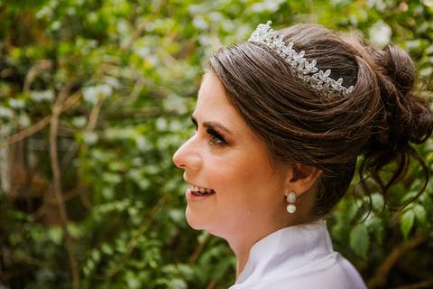 As melhores ideias e inspirações criativas do making of da noiva no espaço Pavaneli Eventos Butantã - SP'