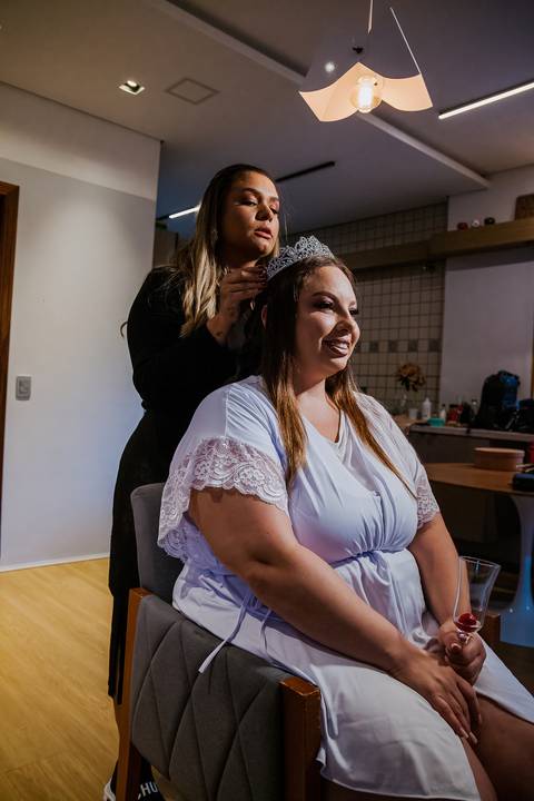 As melhores ideias e inspirações criativas do making of da noiva em casa'