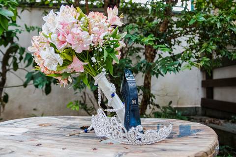 As melhores ideias e inspirações criativas do making of da noiva em casa'