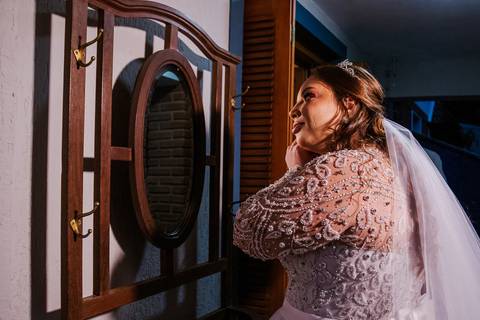 As melhores ideias e inspirações criativas do making of da noiva em casa'