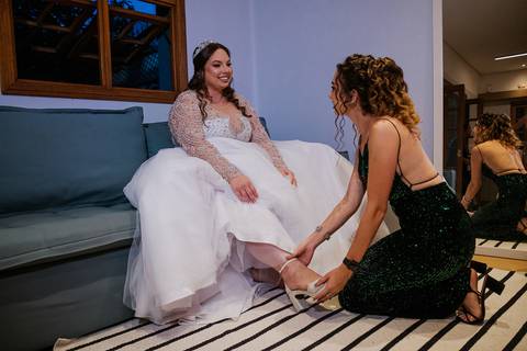 As melhores ideias e inspirações criativas do making of da noiva em casa'