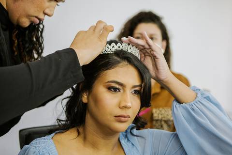 As melhores ideias e inspirações criativas do making of da noiva no Espaço Novo Stilo '