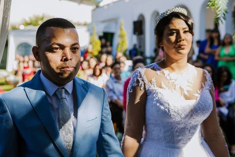 As melhores ideias e inspirações criativas de fotos de casamento na cerimônia no Espaço Solar da Fonte - Poá'