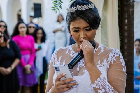 As melhores ideias e inspirações criativas de fotos de casamento na cerimônia no Espaço Solar da Fonte - Poá'