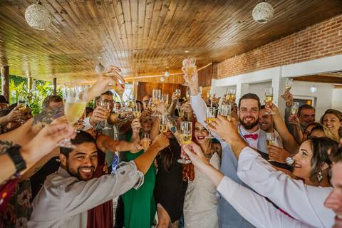 As melhores ideias e inspirações criativas de fotos de casamento na Chácara Vereda - Riacho Grande'