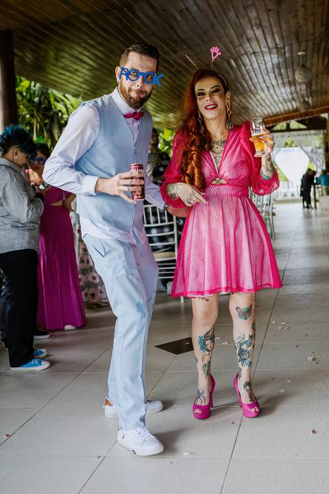 As melhores ideias e inspirações criativas de fotos de casamento na Chácara Vereda - Riacho Grande'