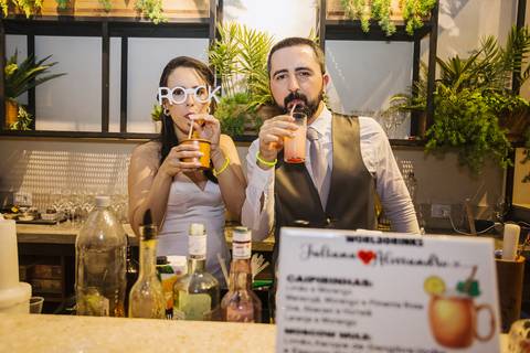 As melhores ideias e inspirações criativas de fotos dos noivos no Espaço Caiapiá '