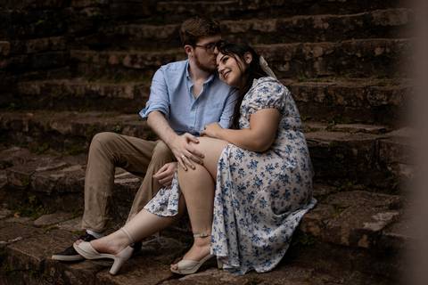 As melhores ideias e inspirações criativas de fotos para ensaio pré wedding no parque Jardim Botânico'